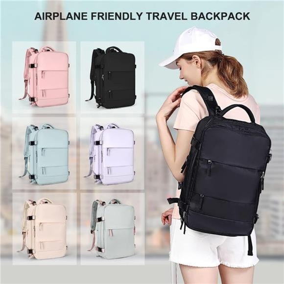 Large Travel Backpack For Women Men Carry On Backpack Hiking Backpack Waterproof main image 7